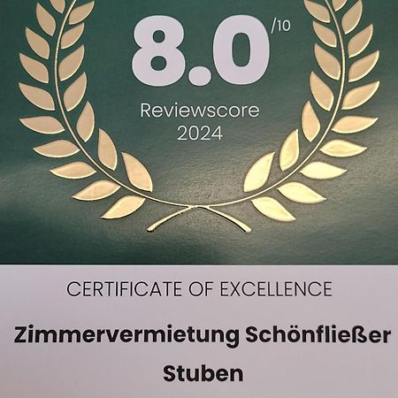 Zimmervermietung Schoenfliesser Stuben Auch Fuer Monteure ไอเซนฮุทเทนชตัดท์ ภายนอก รูปภาพ