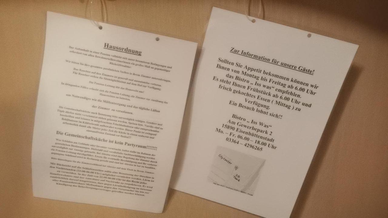 Zimmervermietung Schoenfliesser Stuben Auch Fuer Monteure ไอเซนฮุทเทนชตัดท์ ภายนอก รูปภาพ